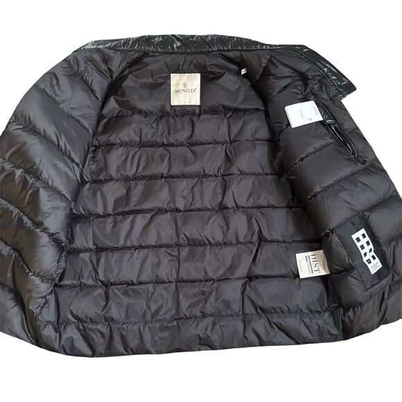 MONCLER Genius 7 Moncler Fragment Navy Shady Down Denim Jacket Authentic Size XL - Picture 5 of 16